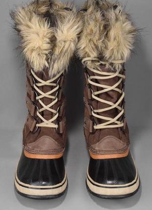 Sorel joan arctic waterproof термоботинки ботинки зимние женские непромокаемый оригин 40 р/26см4 фото