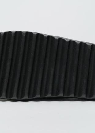 Сланцы женские, мужские adidas yeezy черные (адидас изи, адидасы, шлепанцы, шлепки, тапки)8 фото