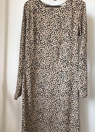 Сукня з гепардовым принтом5 фото