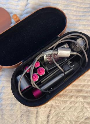 Фен-стайлер original dyson airwrap styler complete fuchsia (8 насадок)