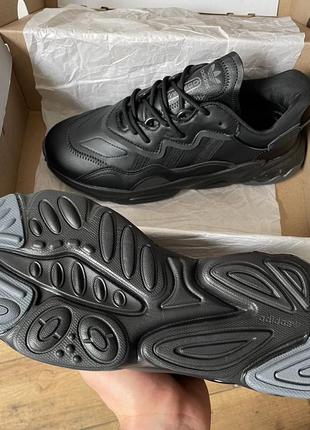 Кроссовки adidas ozweego black4 фото