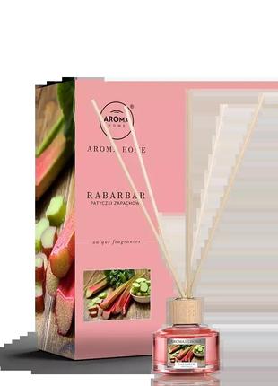 Ароматичні палички aroma home unique fragrances - rhubarb 50 мл (836629)