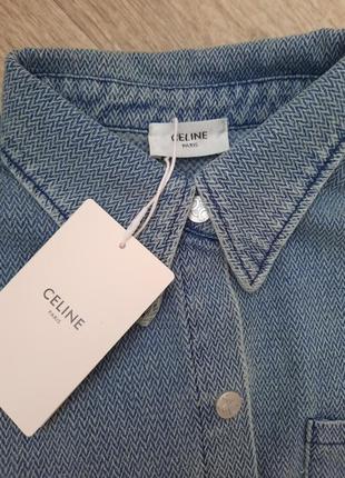 Сорочка джинсова celine2 фото