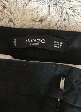 Чорні брюки від mango basics7 фото