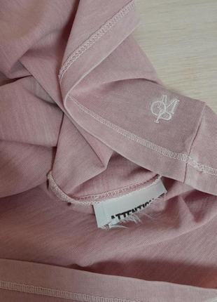 Стильное поло розового цвета с еффектом потёртости marc o'polo, молниеносная отправка6 фото
