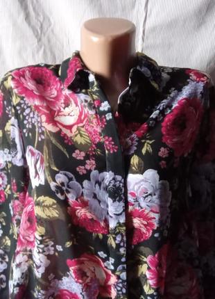 Сорочка блуза батал2 фото