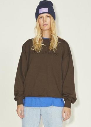 Женский свободный свитшот в стиле гранж jack & jones jjxx jxdee ls noos oversize3 фото