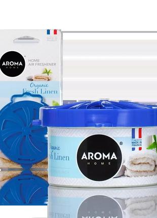 Ароматизатор aroma home organic — fresh linen (927368)1 фото