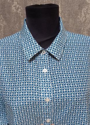 Блуза,рубашка базовая ,шелк +хлопка,люкс качества,брендовая ,новая.5 фото