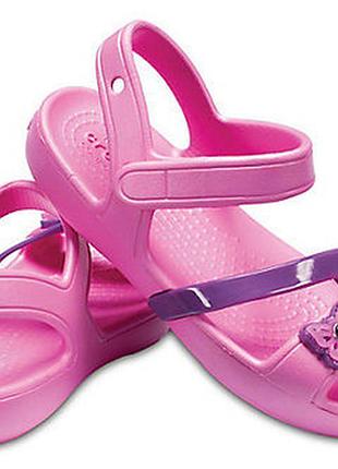 Сандалии крокс crocs kids lina sandal j21 фото