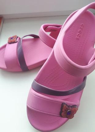 Сандалі крокс crocs kids lina sandal j23 фото