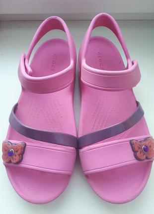 Сандалі крокс crocs kids lina sandal j22 фото