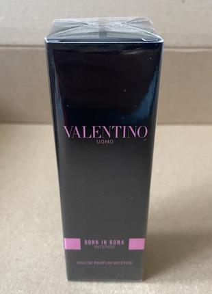 Valentino born in roma uomo intense парфюмированная вода для мужчин 15ml