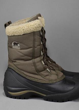 Sorel cumberland thinsulate waterproof термоботинки черевики чоботи зимові непромокаюч 37-38 р/24 см