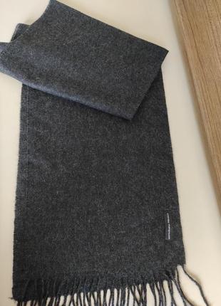 Шикарный шарф из шерсти беби альпаки2 фото