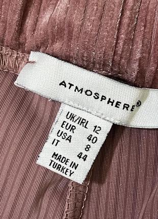 Актуальные розовые бархатные брюки кюлоты No2355 фото