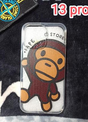 Чохол bape на iphone 13, 13 pro, 14 pro4 фото