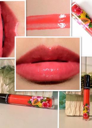 Mac fruity juicy cremesheen glass кремовый блеск для губ оттенок shake shake shake лимитка1 фото