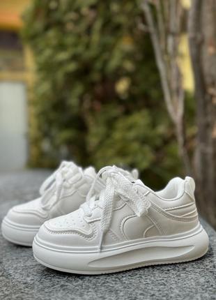 Кроссовки, кеды белые jong golf р.32-37, кд-911