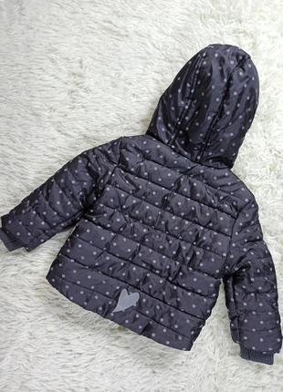 Классная куртка дутик девочке 12-18 месяцев.5 фото