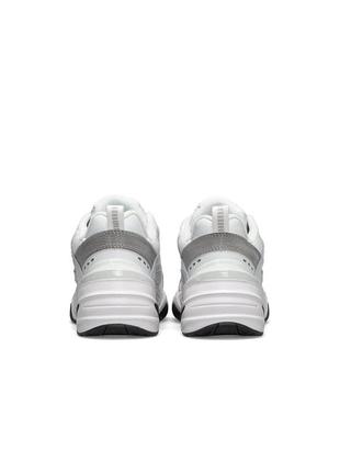 Nike m2k tekno белые с серым7 фото