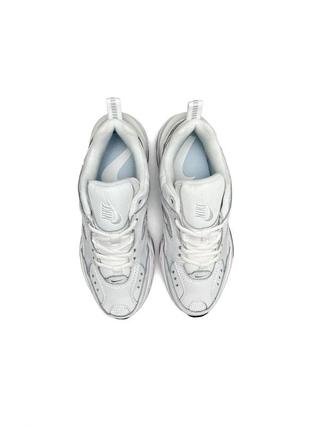 Nike m2k tekno белые с серым6 фото