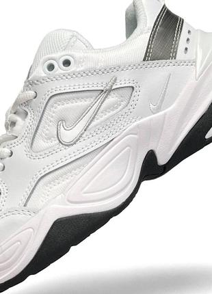 Nike m2k tekno белые с серым9 фото