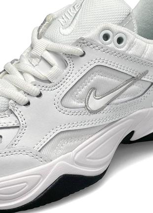 Nike m2k tekno белые с серым4 фото