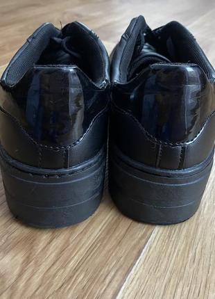Кроссовки черные на платформе graceland3 фото