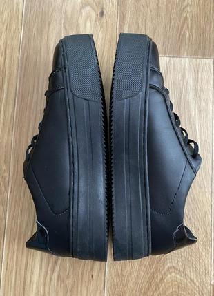 Кроссовки черные на платформе graceland5 фото
