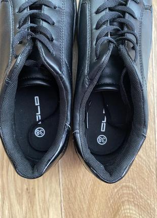 Кроссовки черные на платформе graceland7 фото