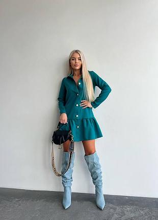 Женское платье мини 7