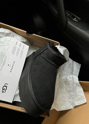 Угги ugg mini на платформе 5см4 фото