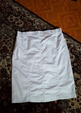 Белая юбка