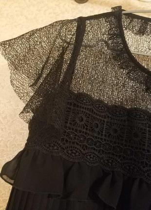 Zara невероятная блуза блузка плиссе плиссе кружево паутина сетка zara зара basic collection, р.м2 фото