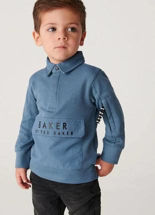Кофта ted baker 12-18 місяців 86см котонова 1.5-2 роки з карманчиками