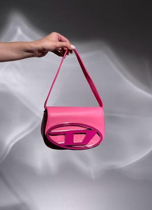 Стильна рожева сумочка2 фото