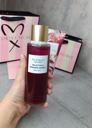Ароматный мист для тела natural beauty body care «wild fig & manuka honey». victoria’s secret. оригинал 🇺🇸