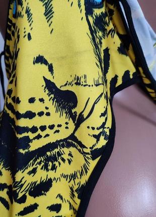 New girl order боди леопардовый тигровый женский яркий бодик секси эротический вымока посадка6 фото