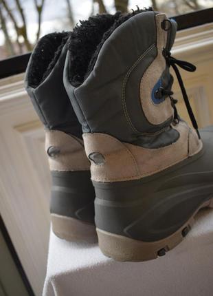 Сапоги зимние ботинки калоша прорезиненные spirale italy размер 45/11 на размер 44 28,5 см2 фото