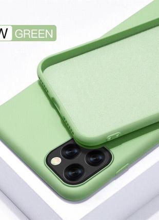 Силиконовый чехол-накладка silicone case для iphone 11 pro max5 фото