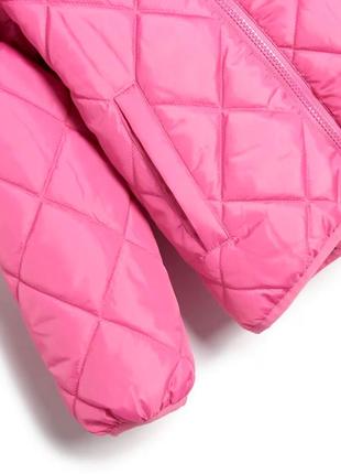 Демисезонная стеганая куртка для девочки р.116, 5-6 лет3 фото