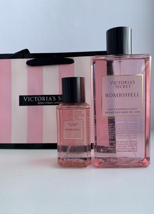 Набір -  mist, мист, спрей, 250 і 75  ml victoria secret2 фото