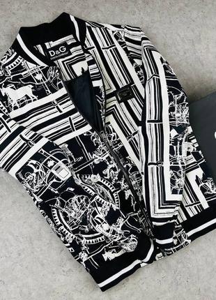 💜есть наложка ✅lux качество 💜 мужская куртка бомбер "dolce gabbana"❤️