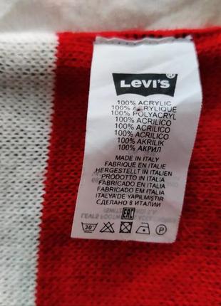 Levi's стильный шарф унисекс. италия8 фото