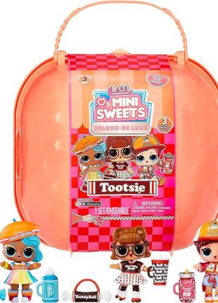Игровой набор мини свитс делюкс тутси лол чемодан l.o.l. surprise! mini sweets deluxe tootsie