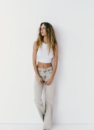 Джинси high waist straight