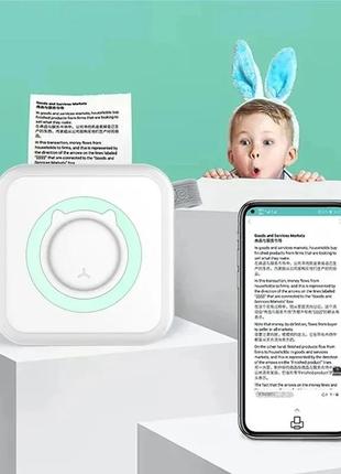 Мини термопринтер (печать с телефона)