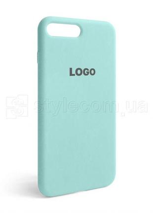 Чохол full silicone case для apple iphone 7 plus, 8 plus sea blue (21)