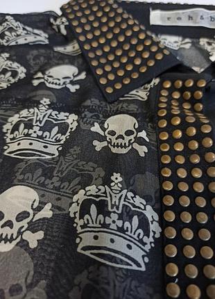 Рубашка с черепами 5